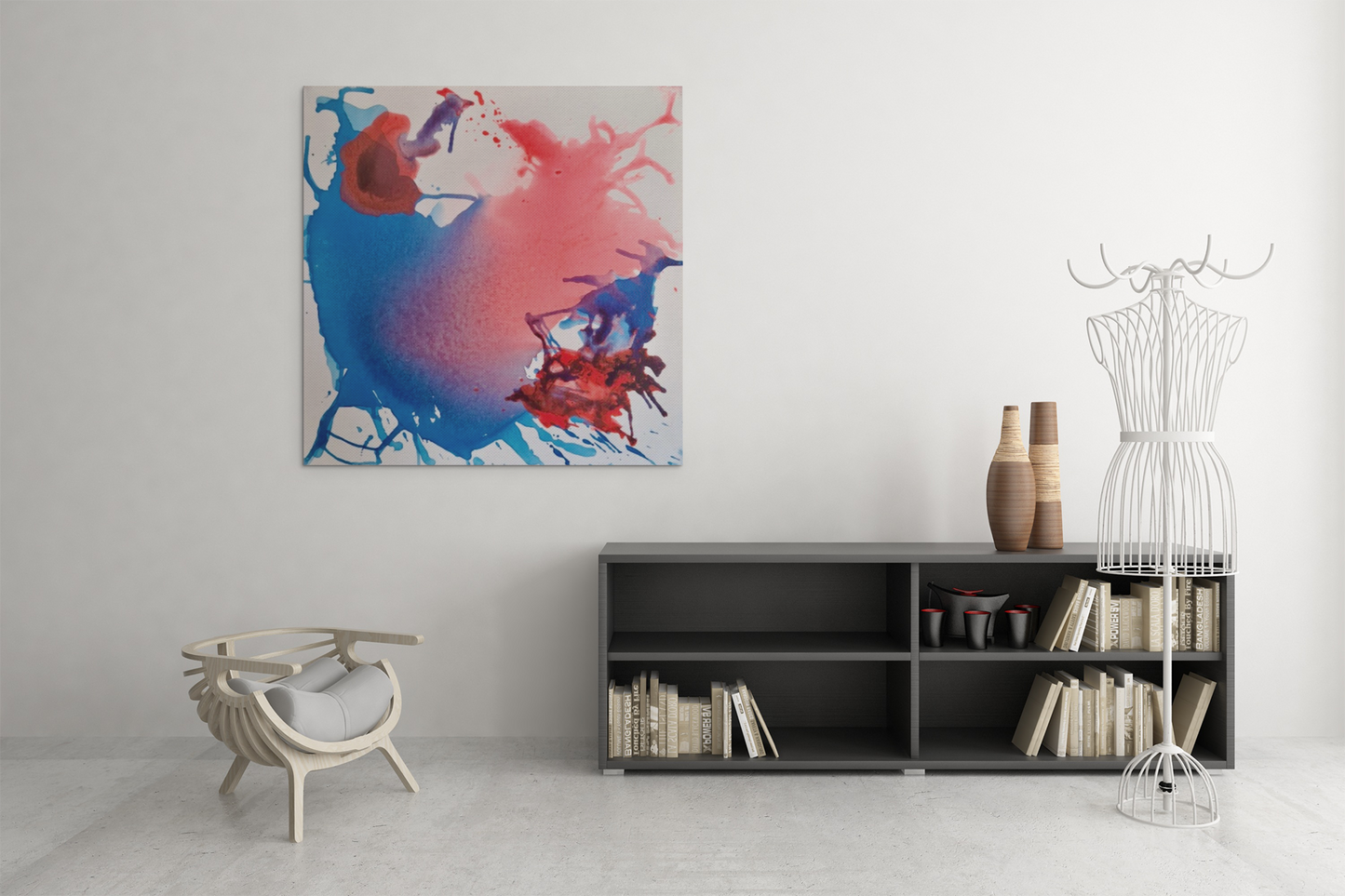 Shape of the Heart Canvas Print
